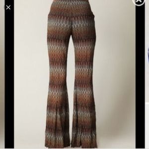 Free People lurex bell Bottoms!